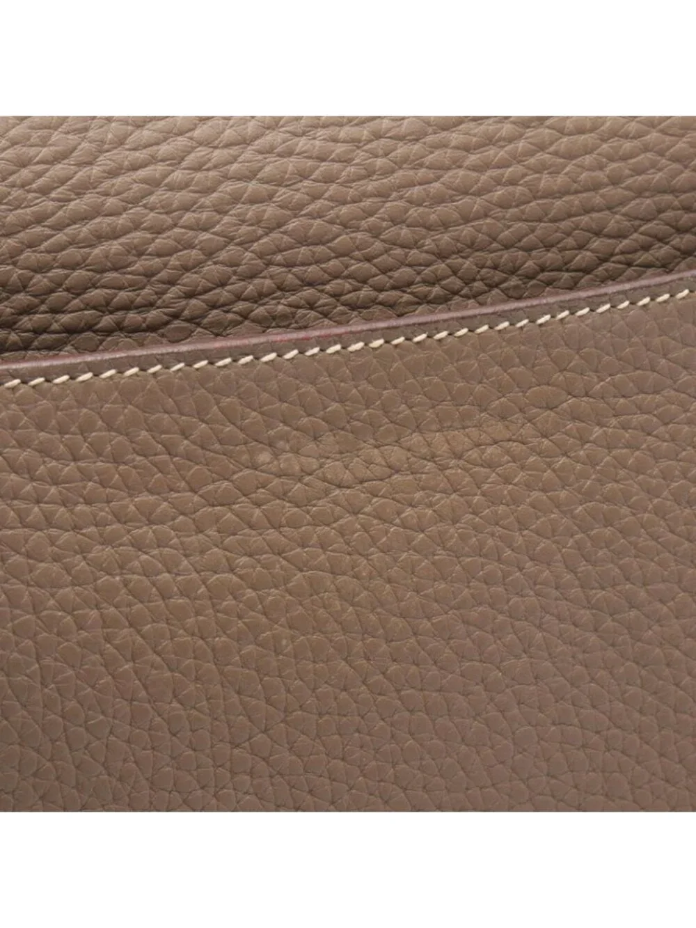 Hermes Business Bag Sac a Depeches 38 Etoupe Leather